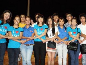 Đoàn đại biểu Trại hè Việt Nam 2013 giao lưu với tuổi trẻ Đà Nẵng